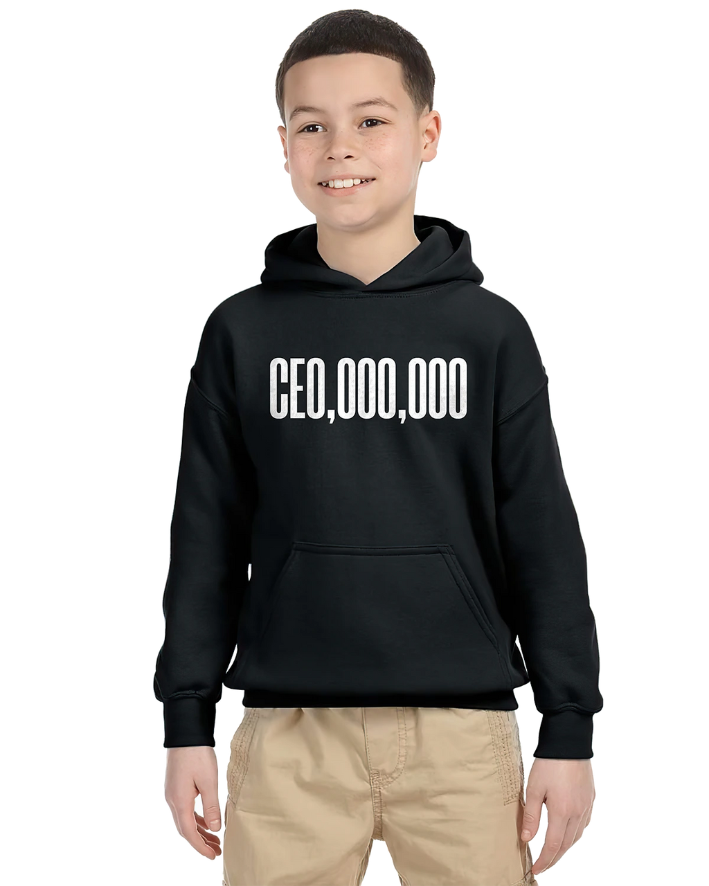 CEO,OOO,OOO  Unisex Kids Hoodie